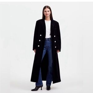 NWT Madewell x Alexa Chung Corduroy Trench